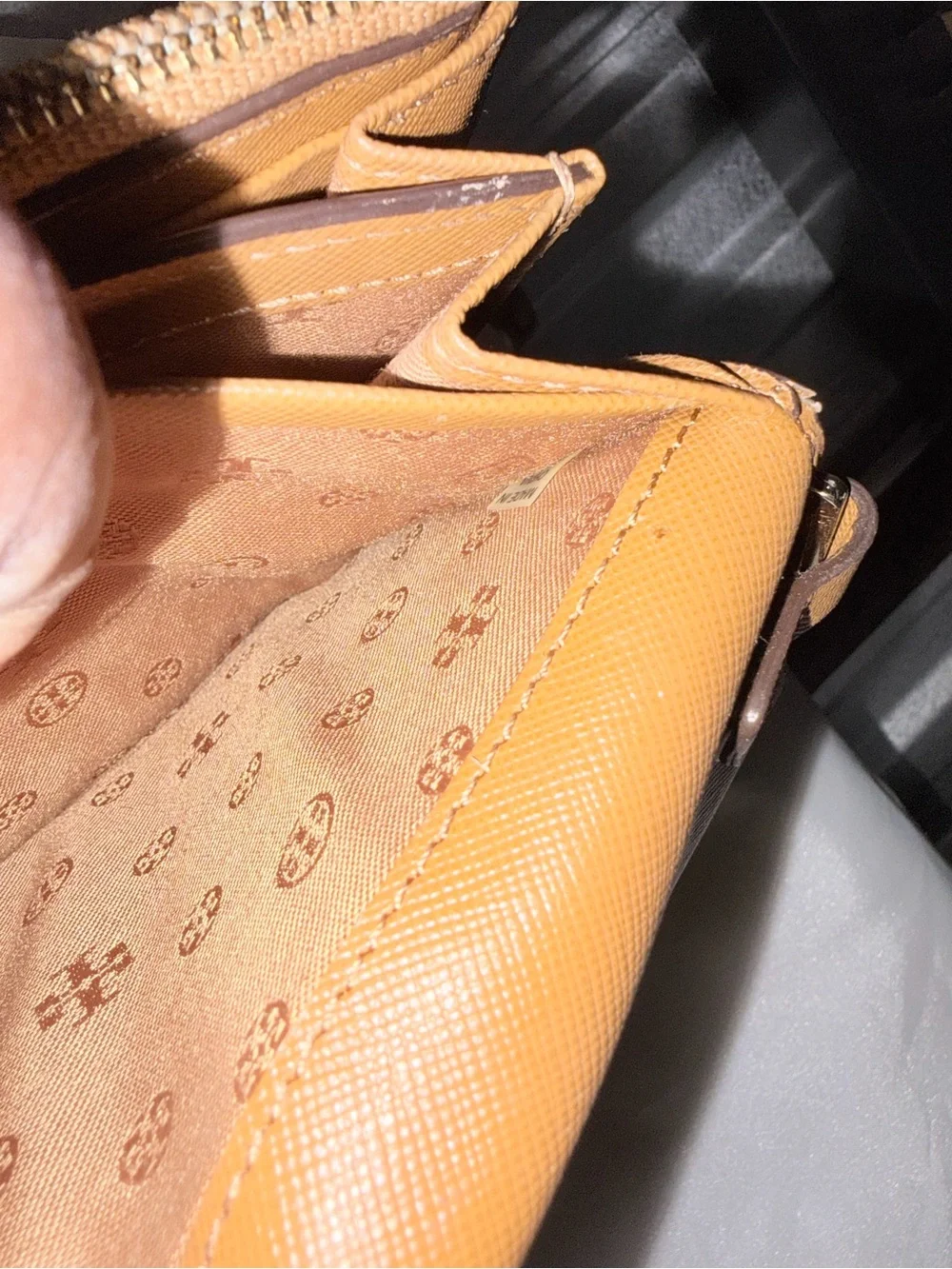 Tory Burch Tan Crossbody Wallet